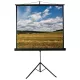Funscreen Tripod 1:1 160cm×160cm hordozható 3 lábú állványos vetítővászon