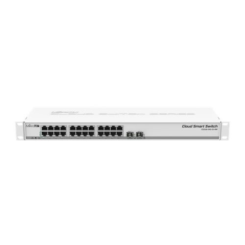 MikroTik CSS326-24G-2S+RM 1U 19" 24port GbE LAN 2x 10GbE SFP+ Cloud Smart Switch