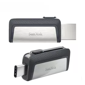   Sandisk 128GB Ultra Dual Drive USB 3.1 Pendrive - Fekete/Ezüst (329139)