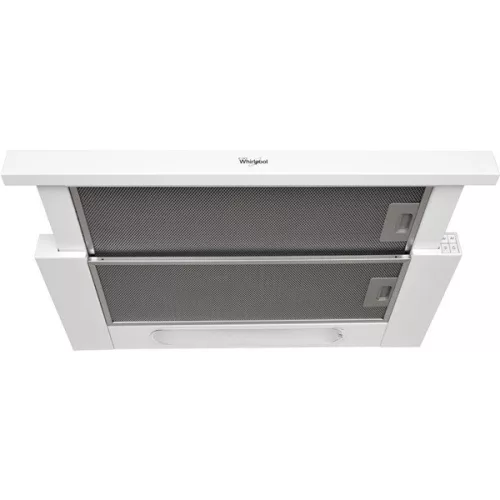 Whirlpool AKR 749/1 WH fehér, beépíthető, kihúzható, méret:60 cm, teleszkópos, zajszint:62 dB, páraelszívó