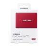 Samsung 1000GB USB 3.2 (MU-PC1T0R/WW) piros T7 külső SSD