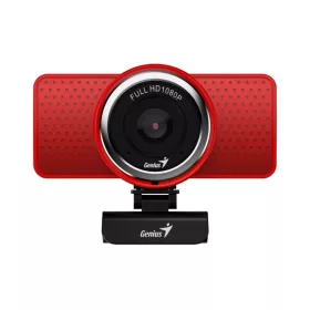 Genius Ecam 8000 1080p piros webkamera