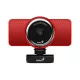 Genius Ecam 8000 1080p piros webkamera