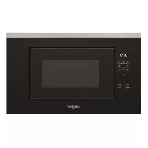 Whirlpool WMF200G 1200W 20L fekete beépíthető mikrohullámú sütő
