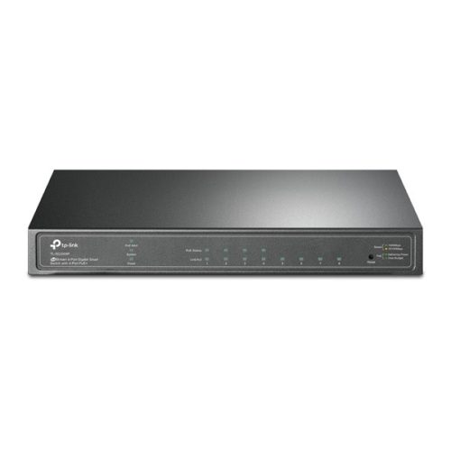 TP-Link TL-SG2008P JetStream 4xGbE PoE+ LAN 4xGbE LAN smart menedzselhető PoE+ switch