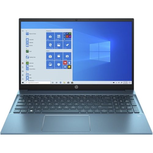 HP Pavilion 15-eh1011nh 15,6"FHD/AMD Ryzen 3-5300U/8GB/256GB/Int. VGA/Win10/zöldeskék laptop