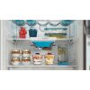Indesit INFC8 TT33X inox, alulfagyasztós, Hűtő:231L, Fagyasztó:104L, Total No frost hűtőszekrény