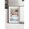 Indesit INFC8 TT33X inox, alulfagyasztós, Hűtő:231L, Fagyasztó:104L, Total No frost hűtőszekrény