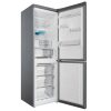 Indesit INFC8 TT33X inox alulfagyasztós hűtőszekrény