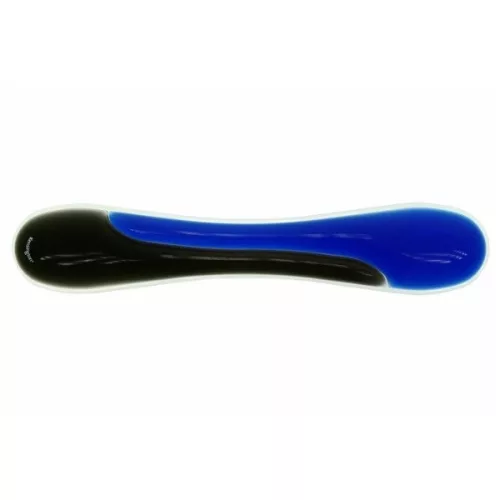 Kensington 62397 Duo Gel billentyűzethez géltöltésű fekete-kék csuklótámasz