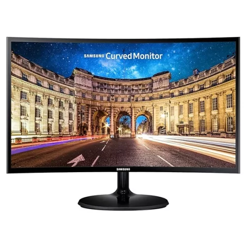 Samsung 23,5" C24F390FHR FHD VA VGA/HDMI fekete ívelt LED monitor