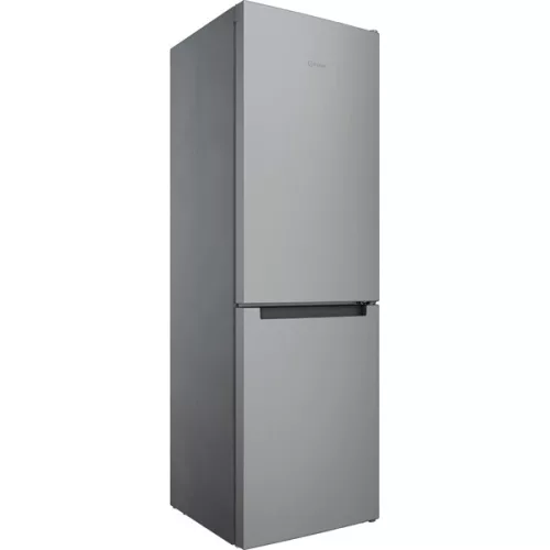 Indesit INFC8 TI21X inox, alulfagyasztós, Hűtő:231L, Fagyasztó:104L, Total No frost hűtőszekrény