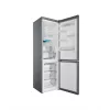 Indesit INFC9 TO32X inox, alulfagyasztós, Hűtő:263L, Fagyasztó:104L, Total No frost hűtőszekrény