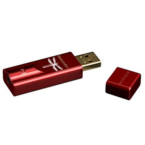 AudioQuest Dragonfly Red USB DAC előfok és fejhallgató erősítő