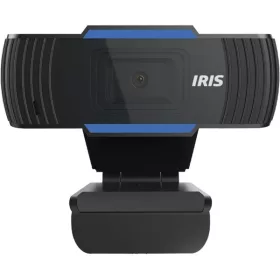 IRIS W-25 mikrofonos fekete/kék FullHD webkamera