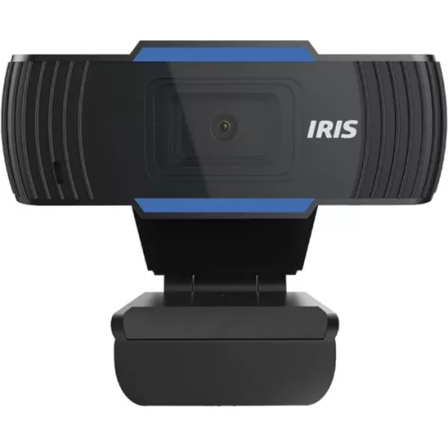 IRIS W-25 mikrofonos fekete/kék FullHD webkamera