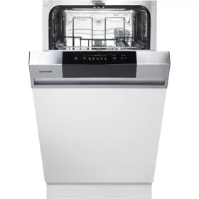   Gorenje GI520E15X programok száma: 5, keskeny beépíthető, 9 terítékes mosogatógép 