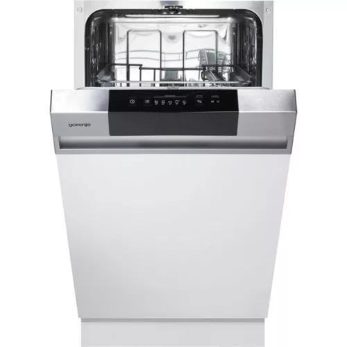 Gorenje GI520E15X programok száma: 5, keskeny beépíthető, 9 terítékes mosogatógép 