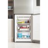 Indesit INFC9 TT33X inox, alulfagyasztós, Hűtő:264L, Fagyasztó:104L, No frost hűtőszekrény