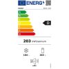 Indesit INFC9 TT33X inox, alulfagyasztós, Hűtő:264L, Fagyasztó:104L, No frost hűtőszekrény