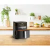 Tefal EY505815 2 az 1-ben fekete 4,2 L forrólevegős sütő