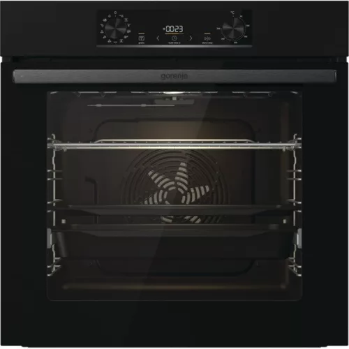 Gorenje BOS6737E06B fekete, beépíthető, sütőtér: 77L, grill, légkeverés, hidrolitikus, sütő
