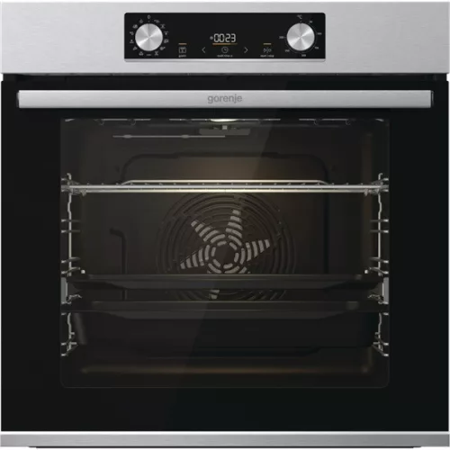 Gorenje BOS6737E13X inox, beépíthető, sütőtér: 77L, grill, hidrolitikus, sütő