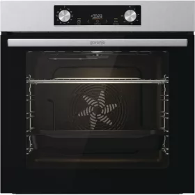   Gorenje BO6735E02X inox, beépíthető, sütőtér: 77L, grill, légkeverés, hidrolitikus, sütő