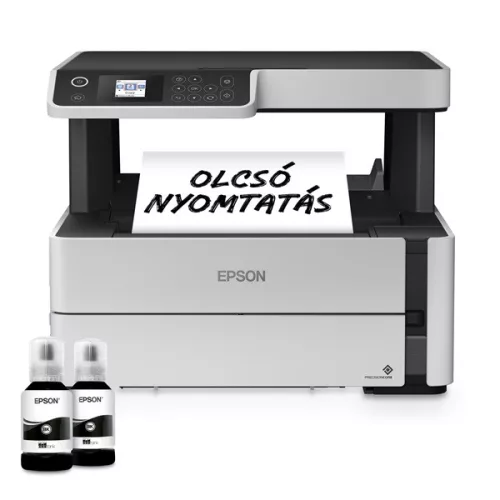 Epson EcoTank M2170 mono nyomató MFP, WiFi/LAN, 11 000 oldal tinta a dobozban