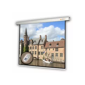   Funscreen Motor 16:9 215cm×305cm motoros fali vetítővászon