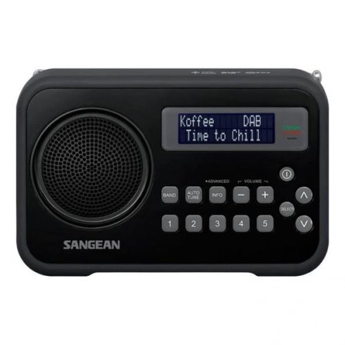 Sangean DPR-67 DAB+/FM-RDS fekete digitális rádióvevő