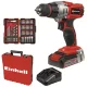 Einhell TE-CD 18/2 Li +39 1x2,5 Ah akkus ütvefúró-csavarozó szett