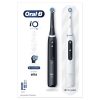 Oral-B iO Series 5 2 db-os matt fekete+fehér elektromos fogkefe szett