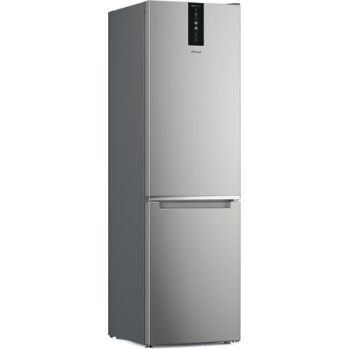 Whirlpool W7X 93T OX 2 inox, alulfagyasztós, Hűtő:263L, Fagyasztó:104L, No frost hűtőszekrény