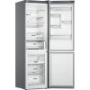 Whirlpool W7X 93T OX 2 inox, alulfagyasztós, Hűtő:263L, Fagyasztó:104L, No frost hűtőszekrény