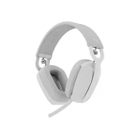   Logitech Zone Vibe 100 Bluetooth mikrofonos fehér fejhallgató