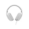 Logitech Zone Vibe 100 Bluetooth mikrofonos fehér fejhallgató