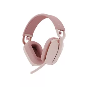   Logitech Zone Vibe 100 Bluetooth mikrofonos rózsaszín fejhallgató