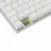 White Shark COMMANDOS GK-2106W/BL-HU fehér mechanikus magyar (blue switch) gamer billentyűzet