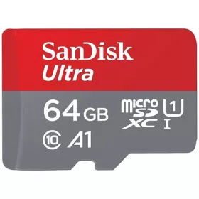   Sandisk 00215421 64GB SD micro Ultra Android (SDHC Class 10 UHS-I U1) memóriakártya