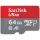 Sandisk 00215421 64GB SD micro Ultra Android (SDHC Class 10 UHS-I U1) memóriakártya