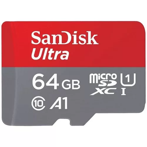 Sandisk 00215421 64GB SD micro Ultra Android (SDHC Class 10 UHS-I U1) memóriakártya