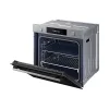 Samsung NV7B41301AS/U3 inox, beépíthető, sütőtér: 76L, grill, légkeverés, pirolitikus, sütő