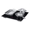 Samsung NZ64B5066GK/U2 fekete, beépíthető, indukciós, főzőzóna: 4, beépíthető méret: 56cm, főzőlap