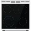 Gorenje GECS6C70WPA fehér, szabadonálló, kerámialapos, elektromos, főzőzóna: 4, sütő:71L, grill, tűzhely