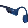 Shokz OpenRun csontvezetéses Bluetooth kék Open-Ear sport fejhallgató