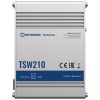 Teltonika TSW210 8x GbE LAN 2x SFP port nem menedzselhető switch