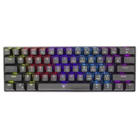   White Shark SHINOBI GK-2022B/R-US fekete mechanikus (red switch) gamer billentyűzet