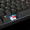 White Shark SHINOBI GK-2022B/R-US fekete mechanikus (red switch) gamer billentyűzet