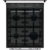 Gorenje GK5C41SH-B inox kombinált tűzhely